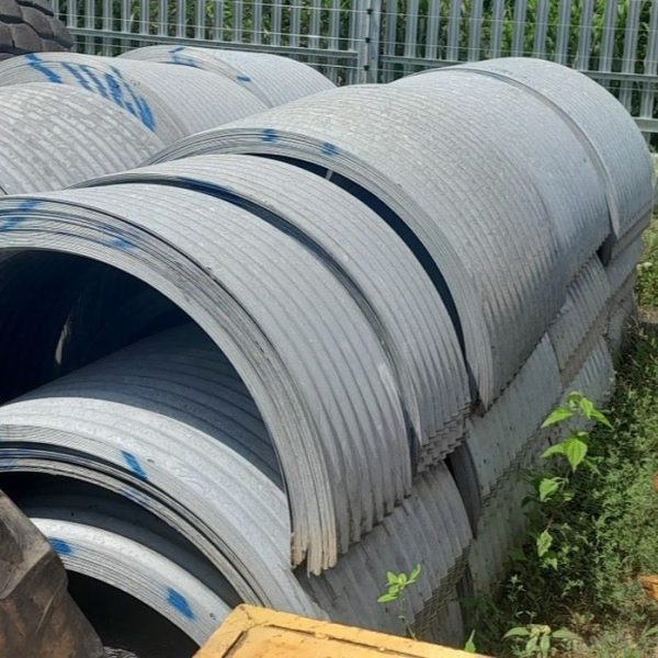 brand new corrugated steel pipe culverts