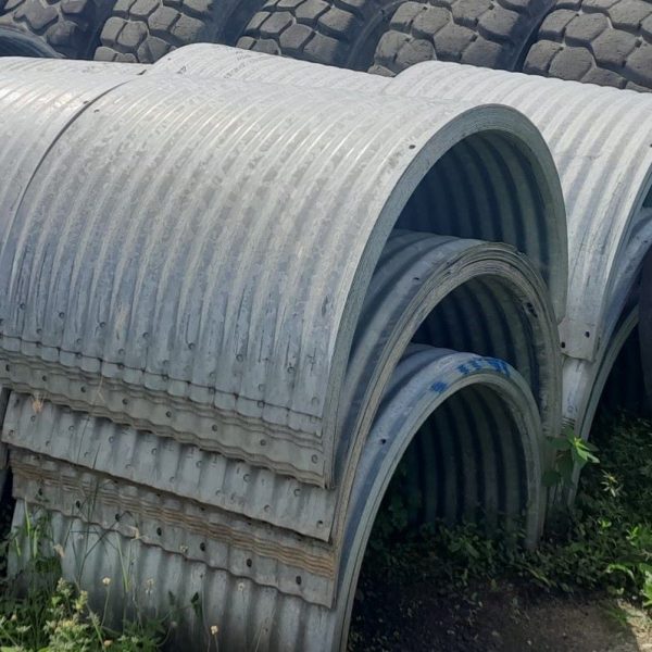 brand new corrugated steel pipe culverts